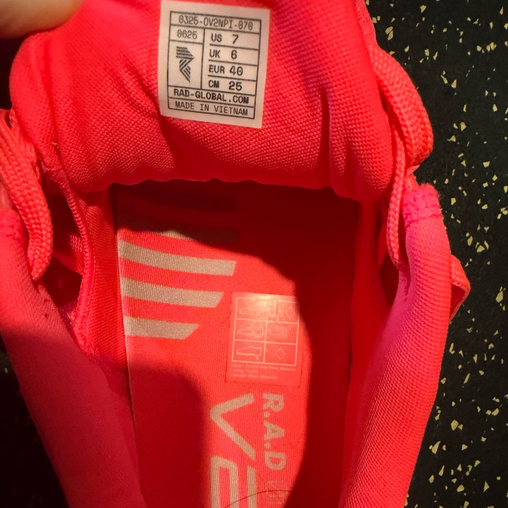R.A.D. ONE V2 M7/W8.5 Pink NEW - Picture 4 of 7